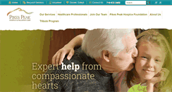 Desktop Screenshot of pikespeakhospice.org