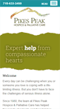 Mobile Screenshot of pikespeakhospice.org